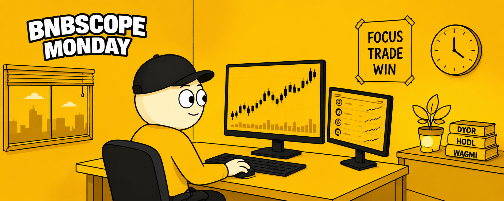 BNBSCOPE cartoon trader